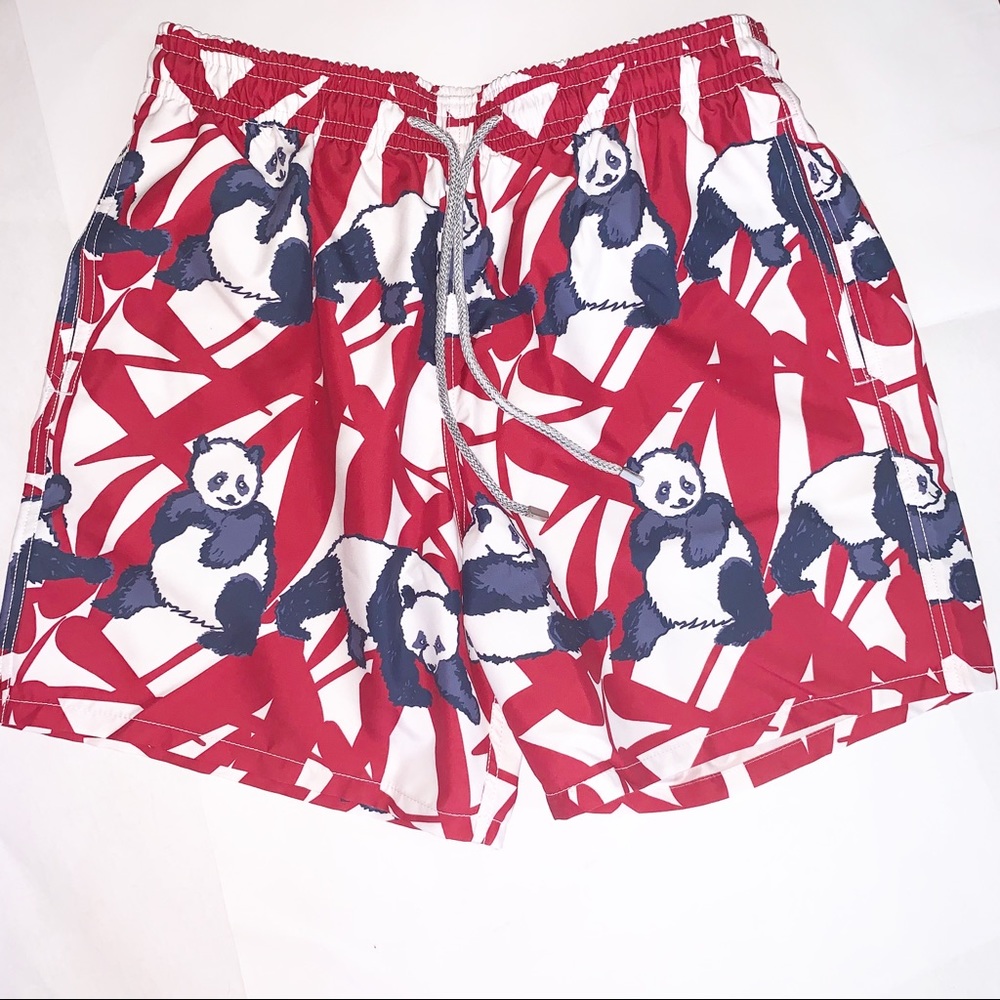 NWT Men’s VILEBREQUIN Swim Shorts Panda Design